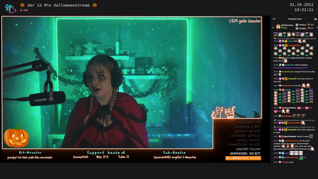 🎃 der 12 Mio Halloweenstream 🎃